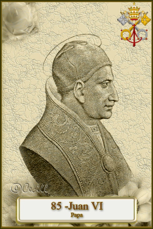 Los Papas, Vicarios de Cristo: Juan VI Papa